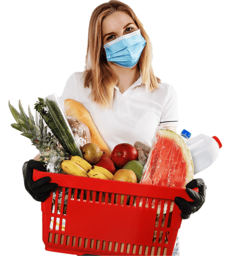 Buy groceries and feed yourself, even on the road.